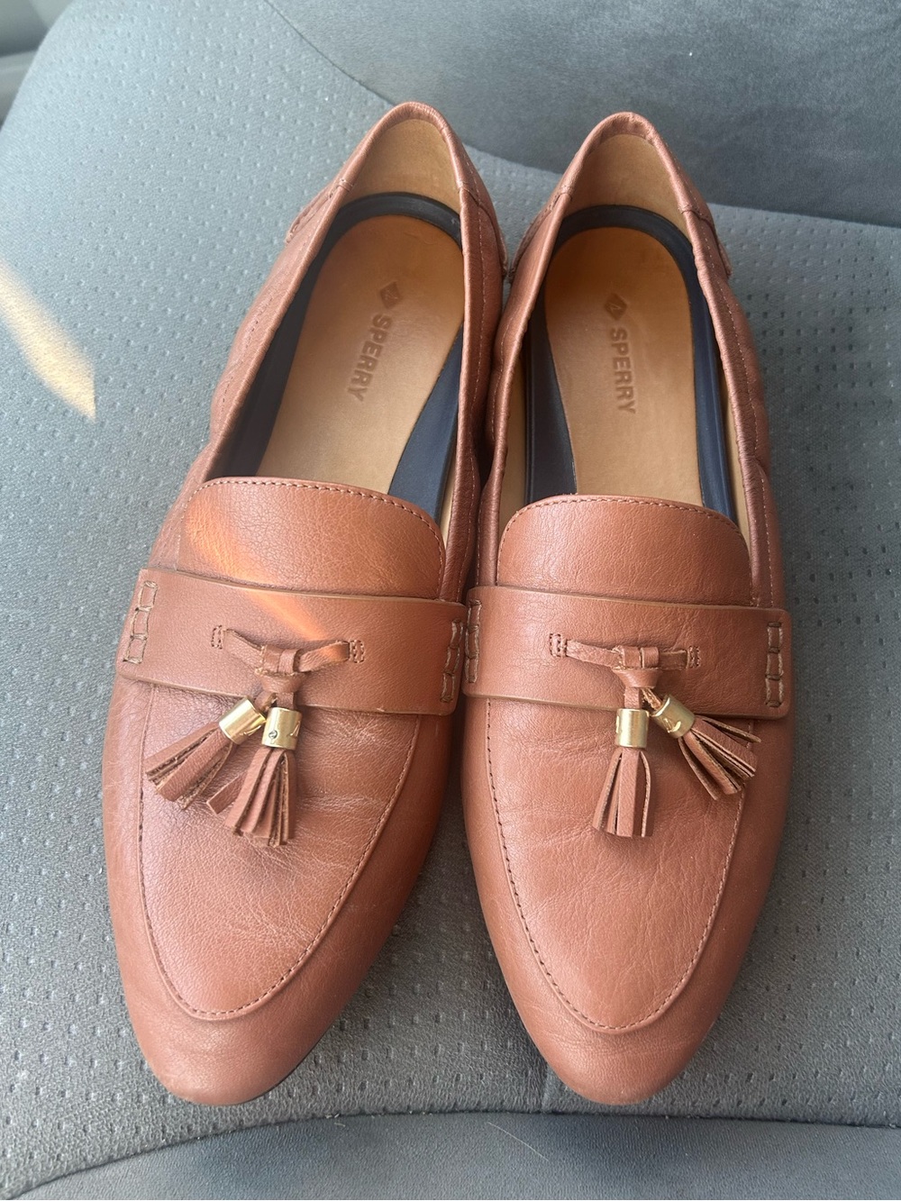 Women’s Leather Sperry Boat Shoes